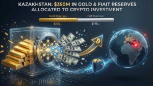 Kazajistan-destina-350-millones-de-dolares-de-sus-reservas-de-oro-para-inversion-en-criptomonedas