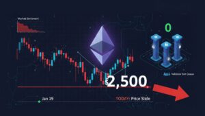 Precio de Ethereum hacia los 2,500 dólares-