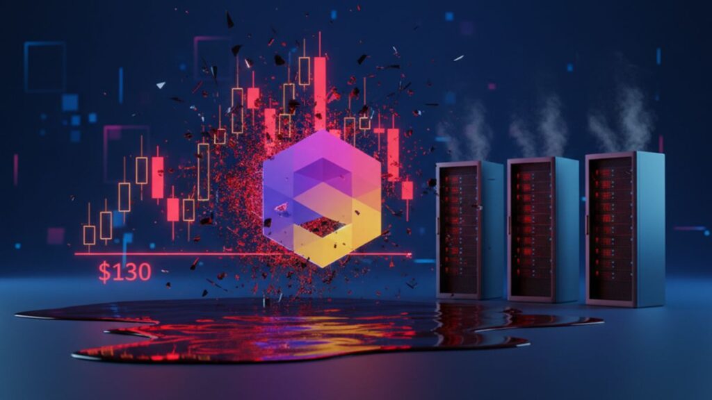 Solana cae por debajo de los 130 dólares-