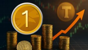 El USD1 de WLFI alcanza los $5 mil millones, subiendo al quinto puesto global mientras el token TRUMP cae