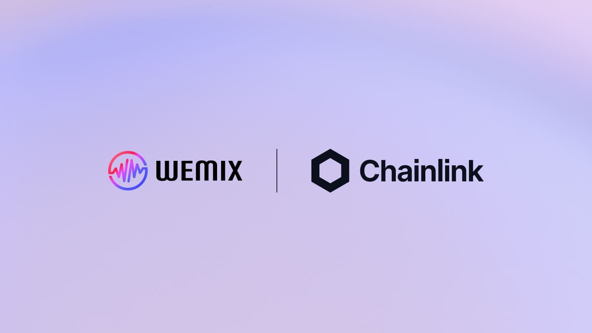Wemade Amplía la Alianza de Stablecoins KRW con la Integración de Chainlink Labs