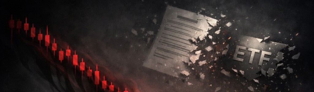 WisdomTree retiró el S-1 de un propuesto ETF spot de XRP el 6 de enero de 2026, y XRP cayó 6% en medio de una baja de 3% en 24 horas.