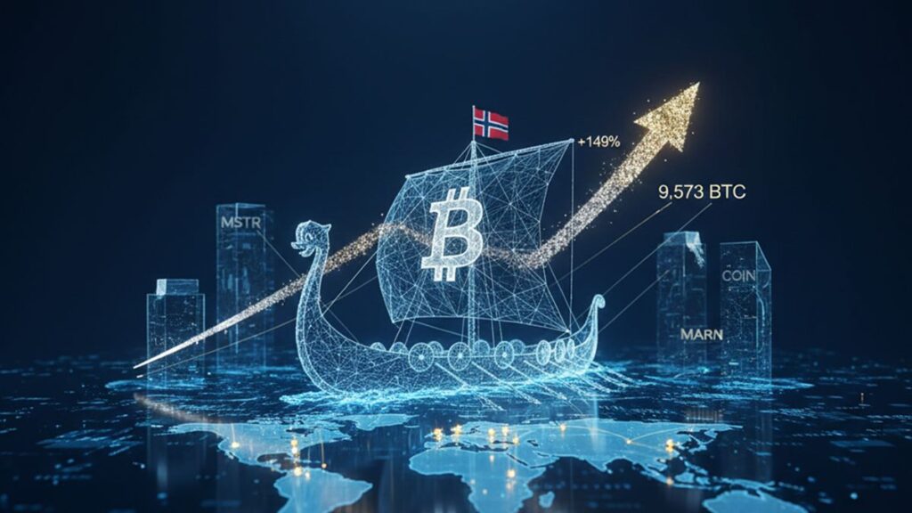 exposición indirecta de Noruega a Bitcoin-