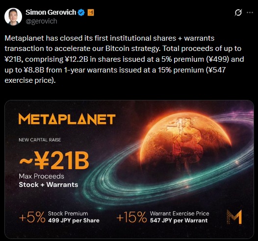 Metaplanet Bitcoin