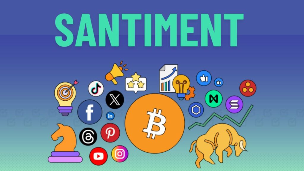 Santiment Detecta un Pico en las Conversaciones Cripto Mientras los Movimientos Institucionales Ponen a Activos Clave en Foco