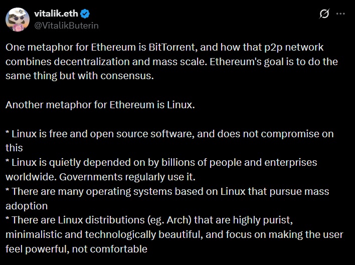 vitalik buterin ethereum bittorrent linux