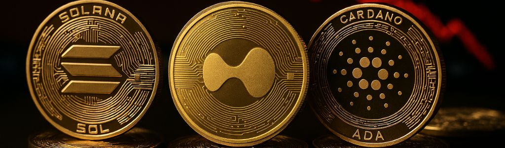 Las altcoins Sufren fuertes pérdidas lideradas por SOL, HYPE y CC