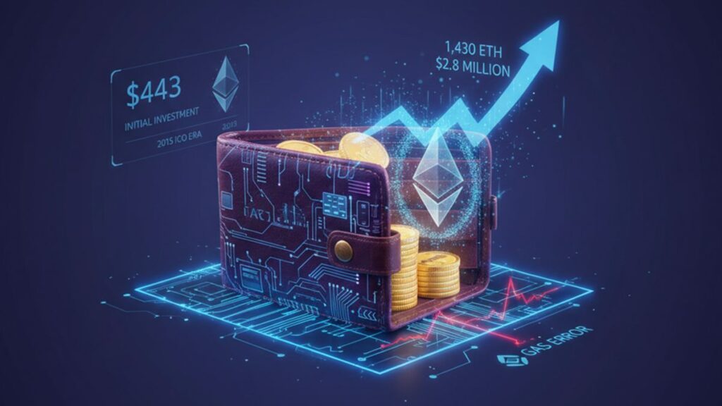 Billetera de Ethereum de la era ICO-