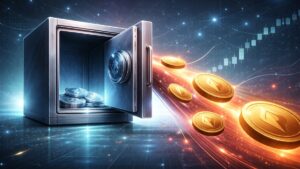 CryptoQuant sitúa el ratio de oferta de ETH en Binance en 0.0296, mínimo desde ago-2024, mientras las salidas se aceleran y aprietan la liquidez cerca de $1,950.