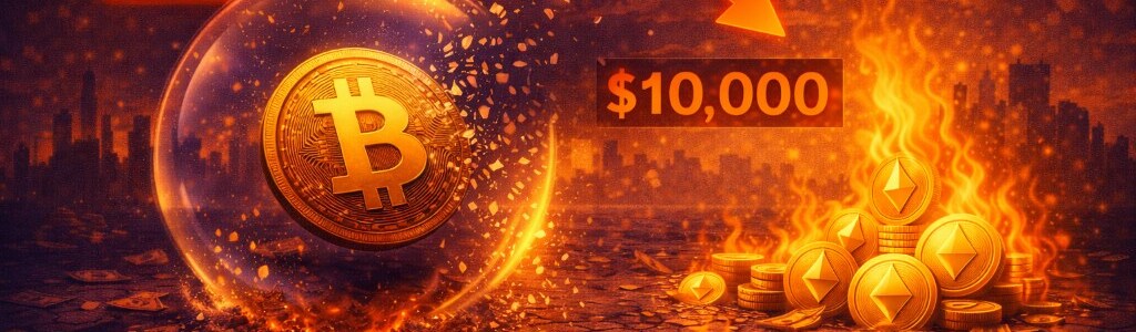 Mike McGlone dice que la “burbuja” cripto “está implosionando” y modela una caída adicional de 85% para Bitcoin hasta $10,000.