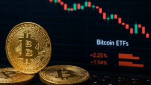 Los ETF de Bitcoin registran salidas de $105 millones; la actividad de IBIT se dispara por un comprador misterioso
