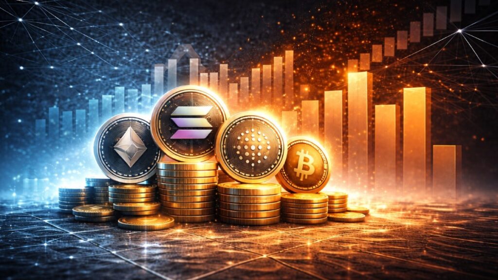 Crypto Patel afirma que los gráficos muestran señales alcistas de posible altseason, con mejor impulso y rotación de capital hacia altcoins.