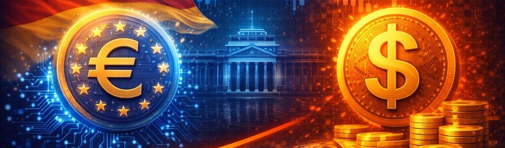 El Bundesbank renovó su impulso por un euro digital minorista y stablecoins en euros para modernizar pagos y reducir dependencia de rieles dominados por el dólar.