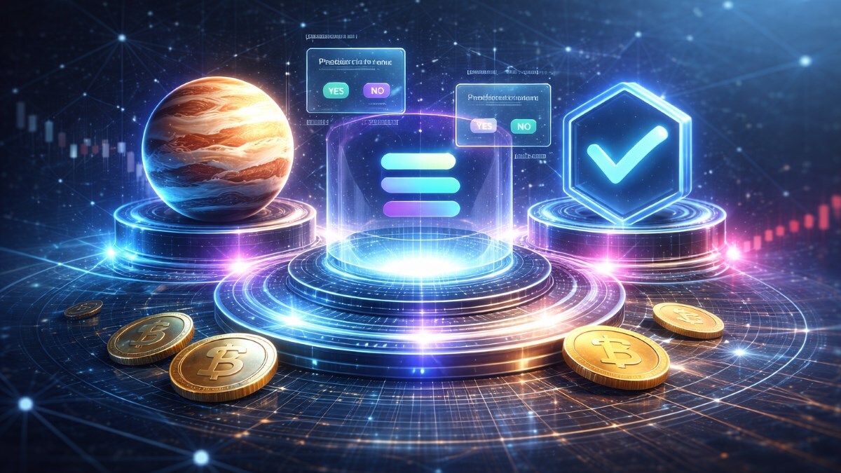 Jupiter integrará Polymarket para lanzar Jupiter Predict, un hub de predicción en Solana, y reveló una inversión estratégica de $35M.