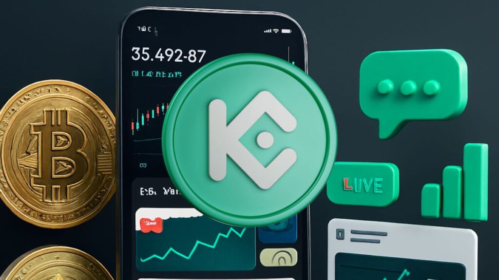 KuCoin expande el trading social en su App con la actualización Feed 2.0 y el lanzamiento de KuCoin Live