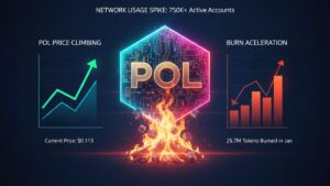 Quema de tokens de Polygon-