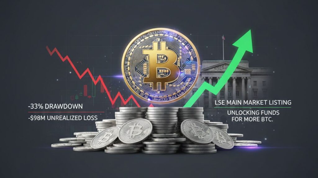 Tenedor corporativo de Bitcoin en el Reino Unido-