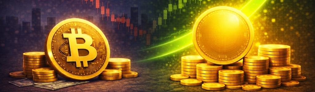 Bitcoin se mantuvo anclado cerca de $68,000 tras una breve caída, luego de una caída a $60,000 y rechazos repetidos cerca de $72,000; su capitalización rondó $1.365 billones y la dominancia bajó a 56.2%.