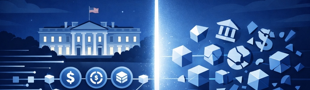 La Casa Blanca cerró conversaciones sin acuerdo y fijó un plazo a fin de febrero de 2026 para una propuesta conjunta sobre rendimiento en stablecoins.