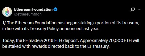 ethereum foundation staking