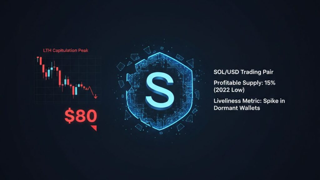 precio de Solana por debajo de 80 dólares-