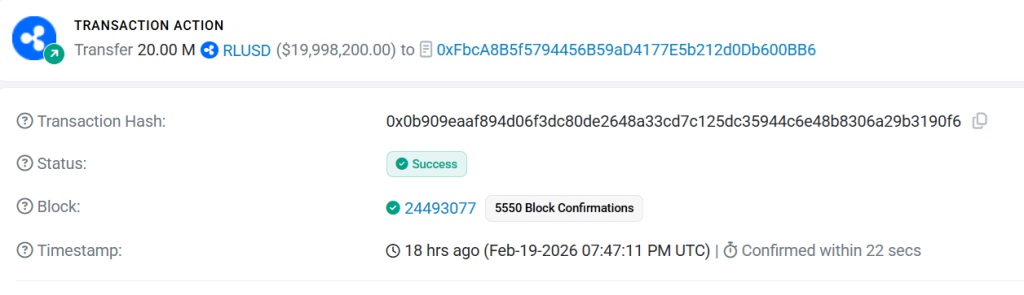 RLUSD Ripple Etherscan