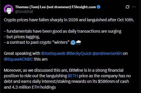 bitmine tom lee ethereum