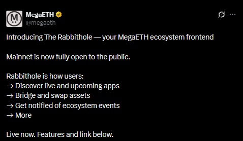 MegaETH Mainnet