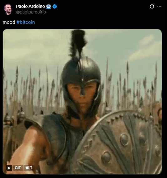 Paolo ardoino tether bitcoin