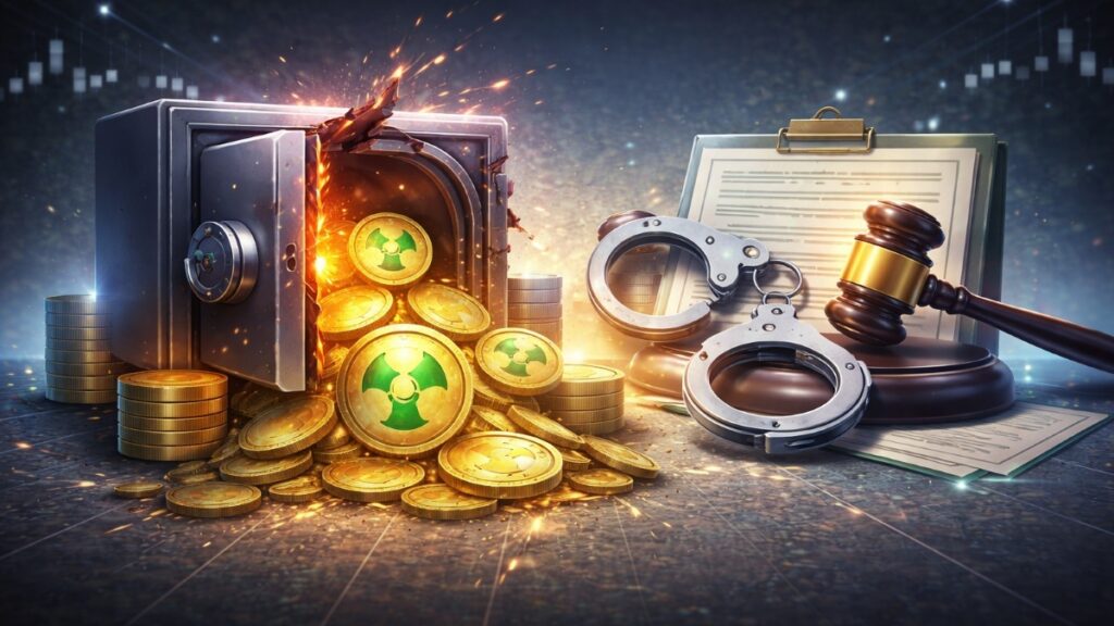 Fiscales de EE.UU. acusaron a un sospechoso por el exploit de $54 millones a Uranium Finance mientras crece la presión judicial sobre DeFi.