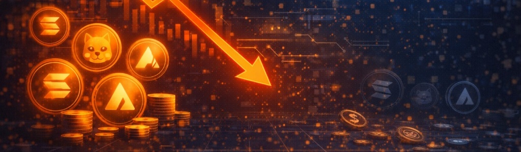 El trading de altcoins ha retrocedido a niveles cercanos a los del mercado bajista de 2022