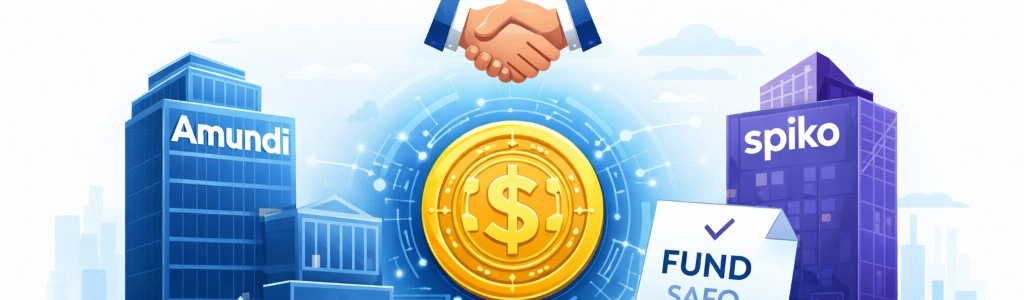 Amundi lanzó SAFO junto a Spiko con $100 millones en AUM comprometidos, una señal de que la tokenización institucional regulada en Europa entra en fase de ejecución.