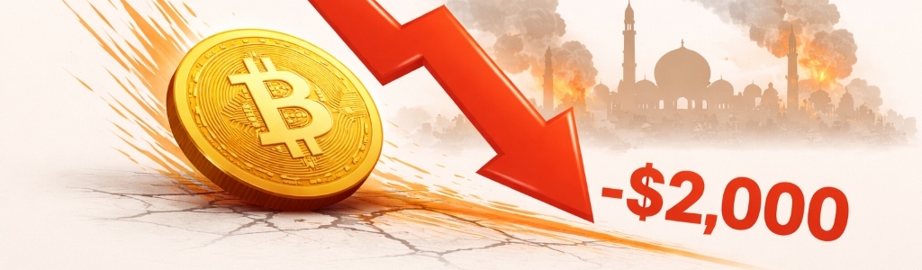 BTC tocó un máximo de cinco días cerca de $68,400 antes de girar a la baja y perder casi $2,000 en pocas horas, ampliando la última ola de volatilidad impulsada por titulares.