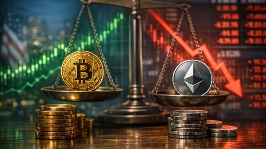 Los ETF de Bitcoin encuentran equilibrio mientras los productos de Ethereum registran pérdidas continuas