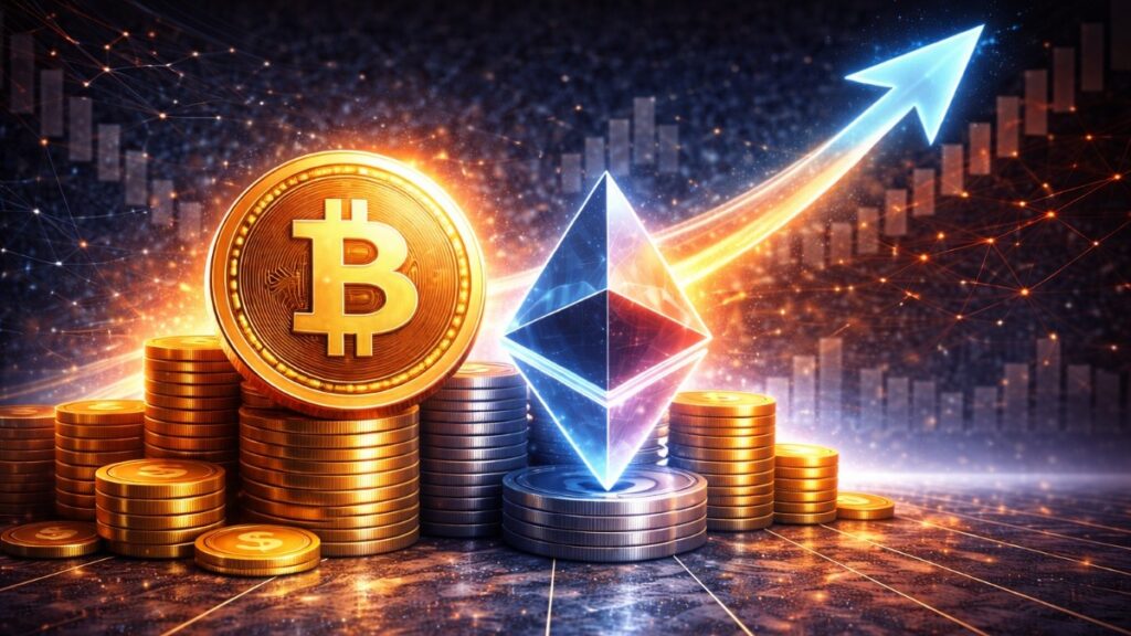 Bitcoin repuntó hacia $70K y superó $71K mientras persistía el riesgo por petróleo y el Estrecho de Ormuz; ETH rozó $2K con altcoins mixtas.