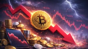 Bitcoin perdió casi $3,000 en pocas horas y cayó por debajo de $70,000, arrastrando a las principales altcoins y restando unos $60,000 millones al mercado.