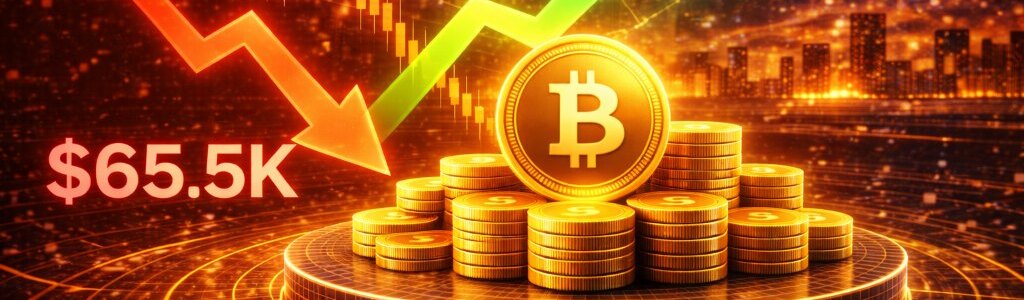 Bitcoin rebotó desde $65,500 el lunes por la mañana hasta tocar los $71,000, recuperando un nivel clave tras un fin de semana bajista y nervios renovados.