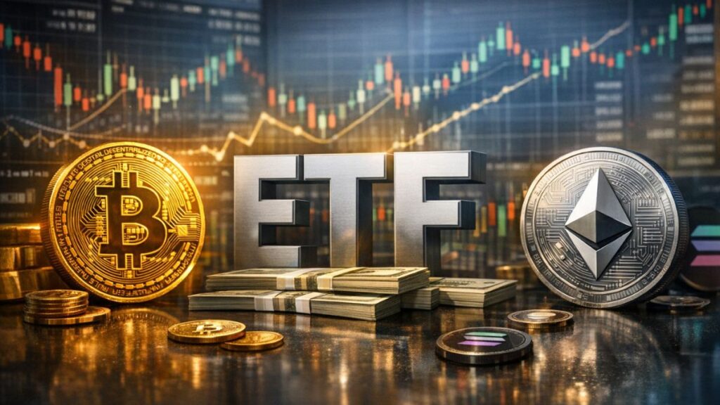 Los flujos de ETF se recuperan hasta los $174 millones y Ethereum lidera las compras institucionales sobre Bitcoin
