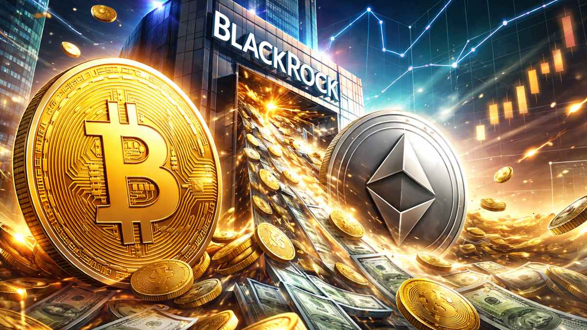 Bitcoin y Ethereum Lideran Salidas de BlackRock al Comienzo de la Semana
