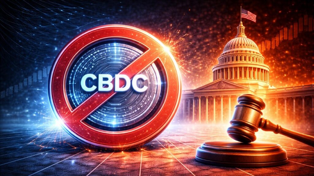 La votación del Senado contra las CBDC marca un giro brusco de EE. UU. contra el dólar digital y congelaría la idea hasta 2030 si la Cámara lo aprueba.