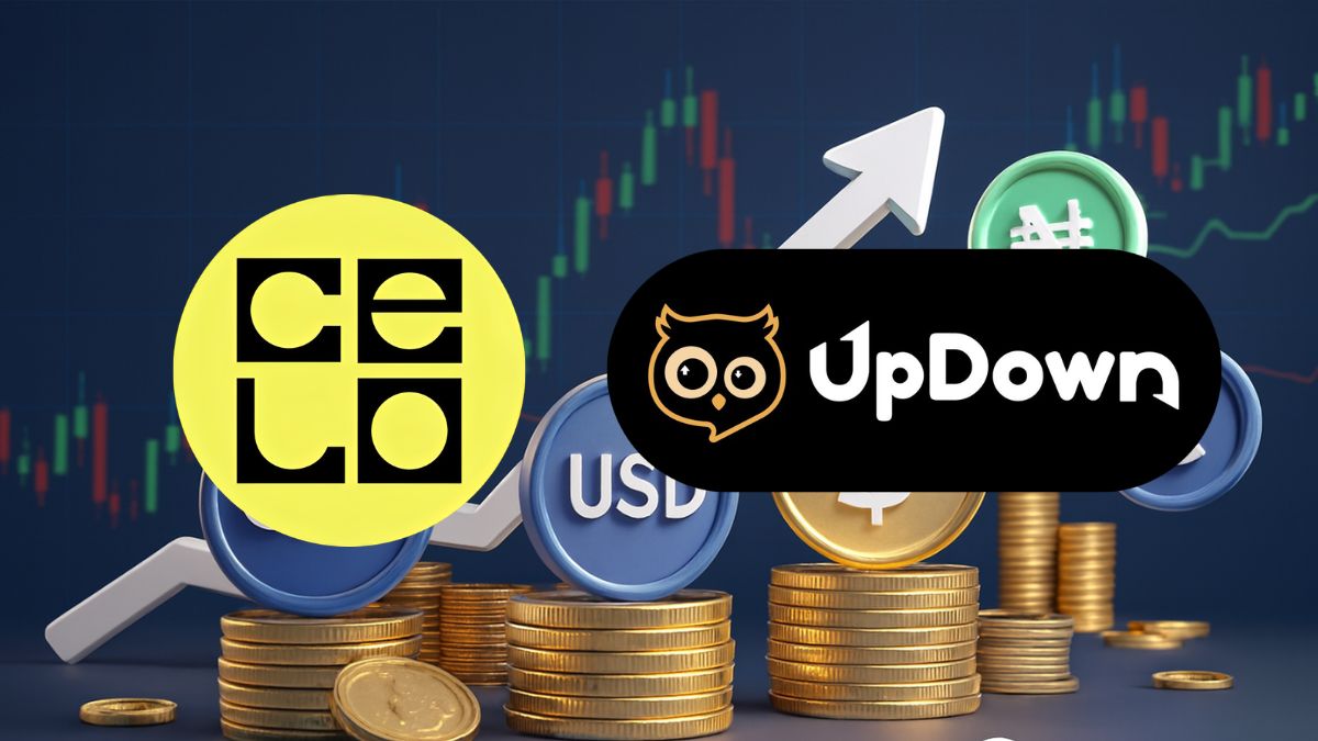 UpDown trae futuros de FX apalancados a Celo y abre el acceso a un mercado de $7.5T