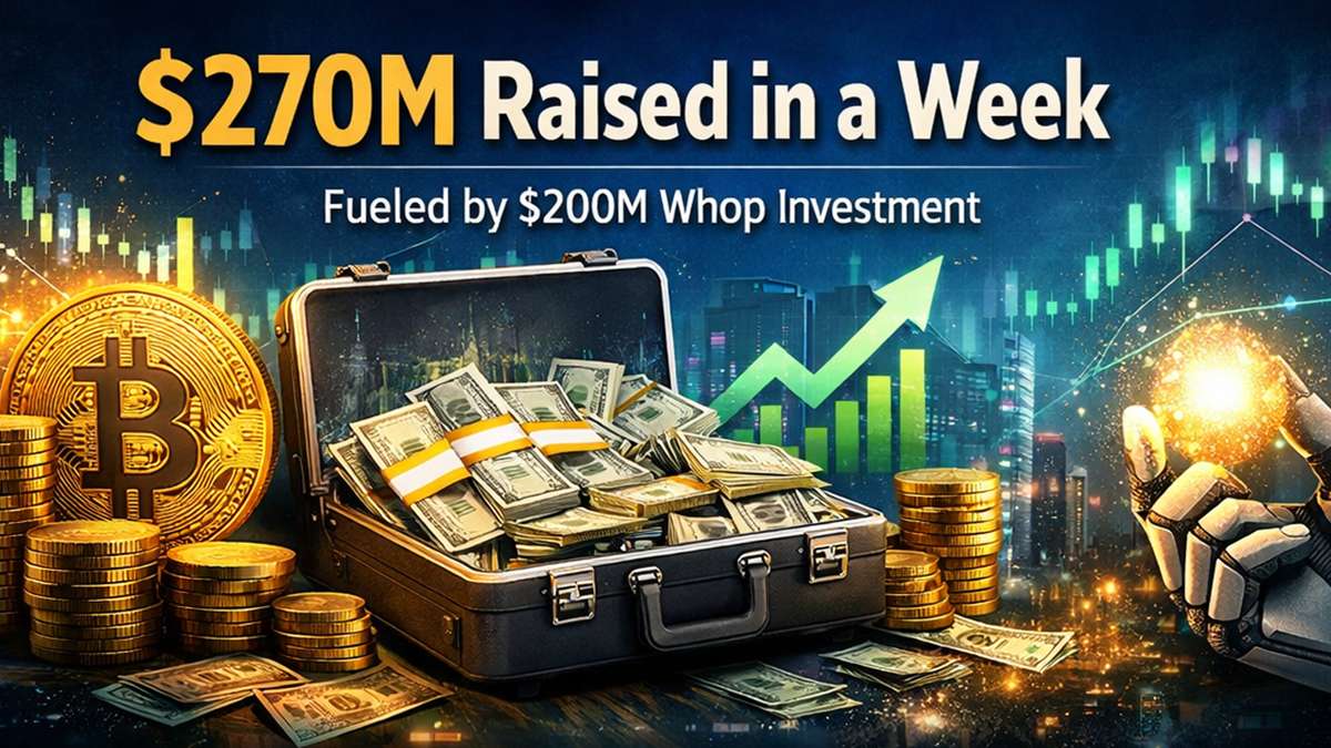 Las Startups Cripto Captan $270M En Una Semana, Impulsadas Por Una Ronda De $200M De Whop