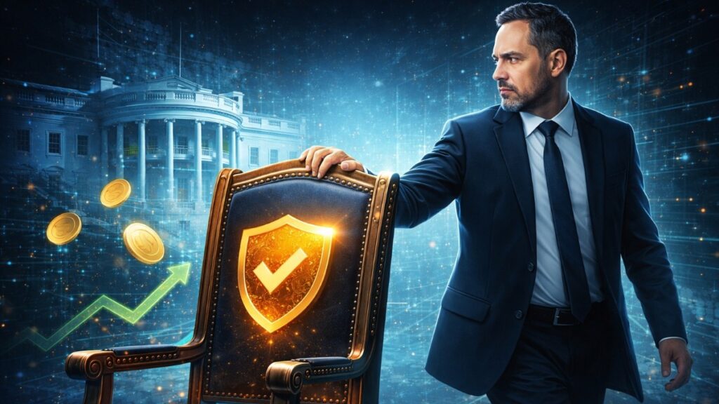 David Sacks deja su rol formal sobre cripto en la Casa Blanca para pasar a PCAST, reconfigurando cómo se representa la política de activos digitales dentro del gobierno.