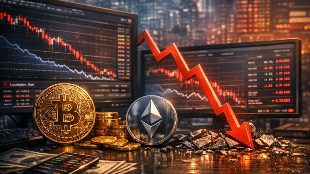 Los flujos de ETF se revierten y desaparecen $500 millones en posiciones largas, profundizando la caída del mercado del 19 de marzo