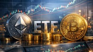 El impulso de los ETF de Ethereum aumenta mientras las entradas de Bitcoin se mantienen fuertes