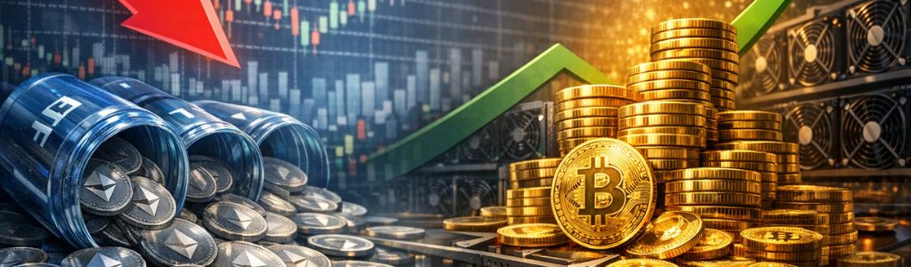 Ethereum enfrenta salidas continuas mientras Bitmine acumula