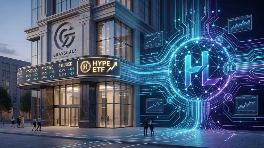 Grayscale solicita registrar el ETF de Hyperliquid