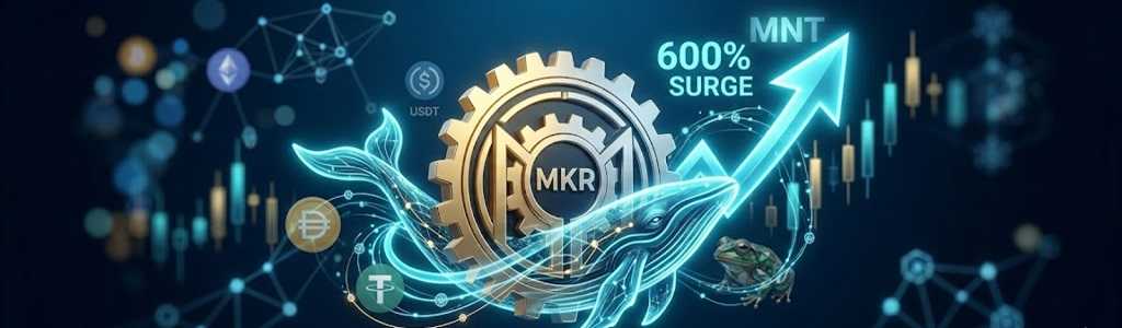 Mantle lidera el aumento de transacciones de ballenas con un alza del 600%