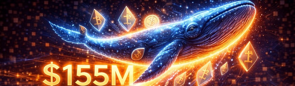 Dos billeteras de ballenas retiraron cerca de $155 millones en ETH desde Binance y Kraken en 48 horas, reduciendo con fuerza la oferta disponible en exchanges.