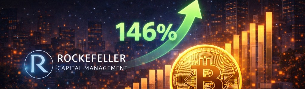 Rockefeller Capital Management aumentó 146% su posición en Strategy a 198,283 acciones, valoradas en ~$28 millones, buscando exposición proxy líquida.